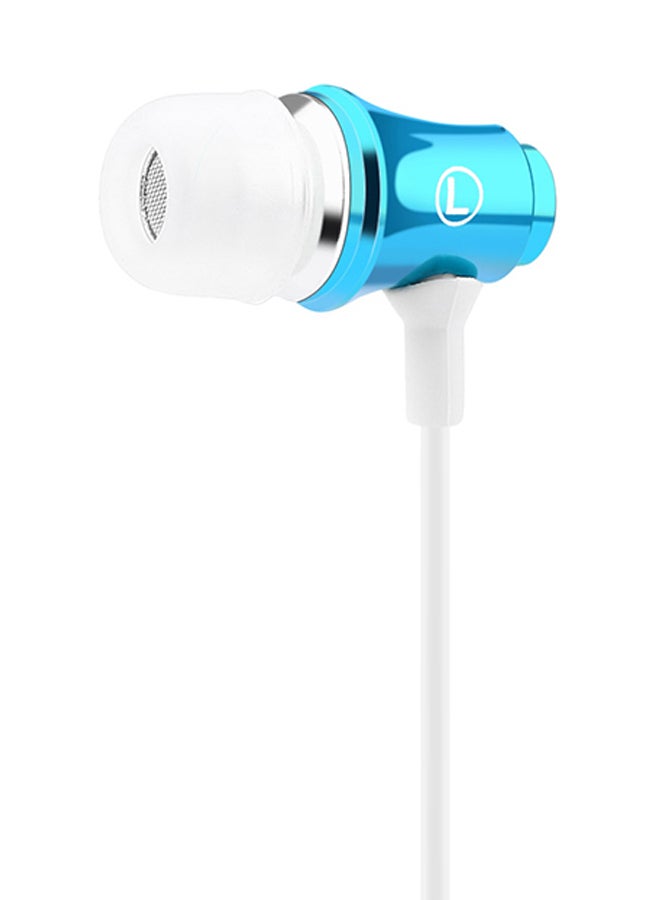 Plug Supar Bass In-Ear Headphone Blue  - Image 3