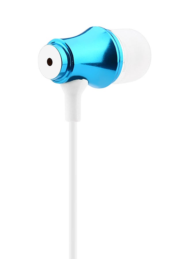 Plug Supar Bass In-Ear Headphone Blue  - Image 4