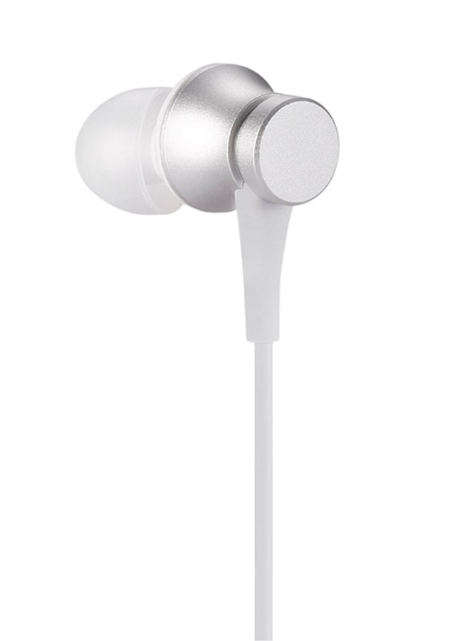 Xiaomi - Piston In-Ear With Mic Earphone Silver - Image 1