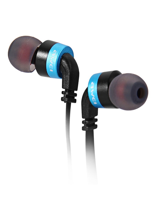 سماعة أذن داخلية ستيريو لاسلكية بالبلوتوث مقاس 4.0 مم أزرق - Image 4