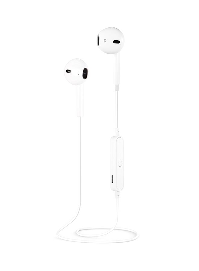 Generic Bluetooth Noise Reduction Earbuds White  - Image 1