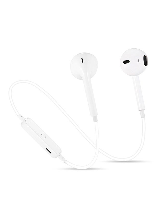 Generic Bluetooth Noise Reduction Earbuds White  - Image 2