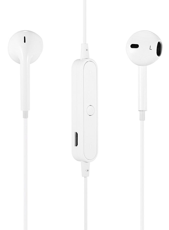 Generic Bluetooth Noise Reduction Earbuds White  - Image 3