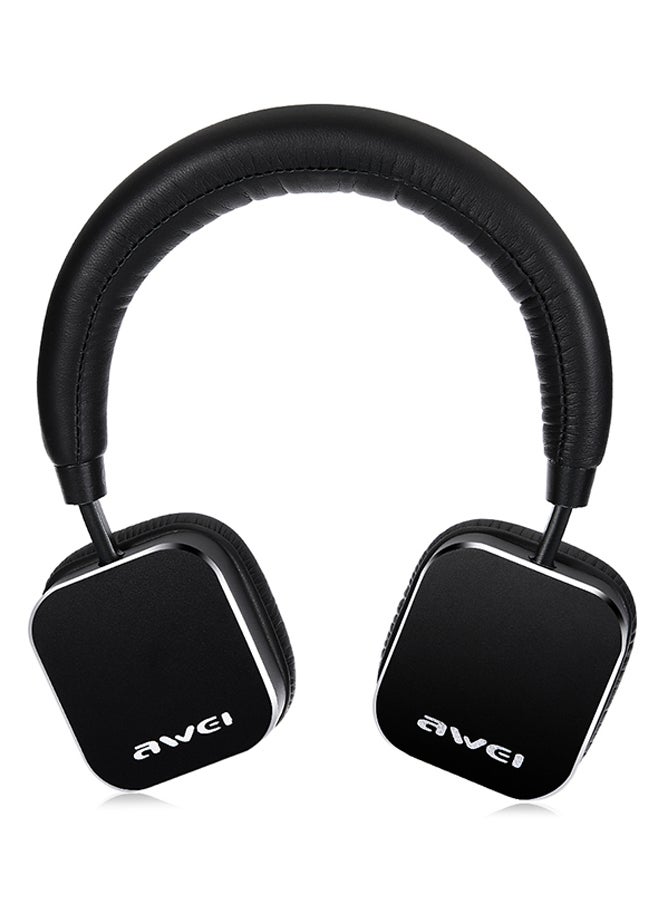 Awei Bluetooth Over-Head Stereo Music Headphones Black - Image 5