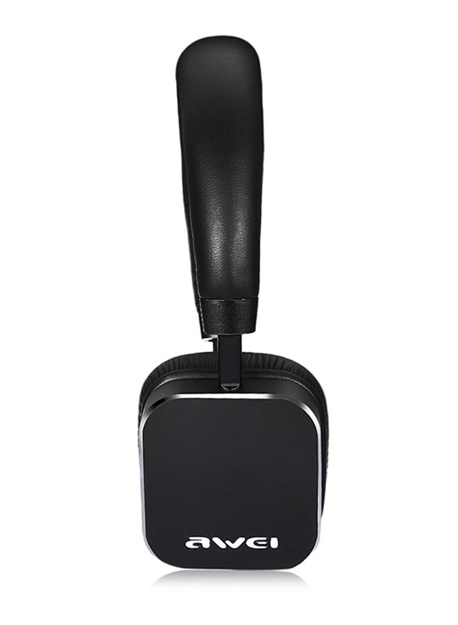 Awei Bluetooth Over-Head Stereo Music Headphones Black - Image 4