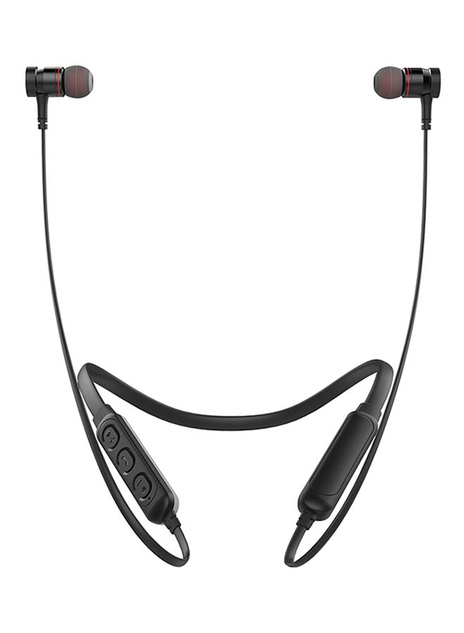 Awei Wireless Over-Neck Earphone Black - Image 1