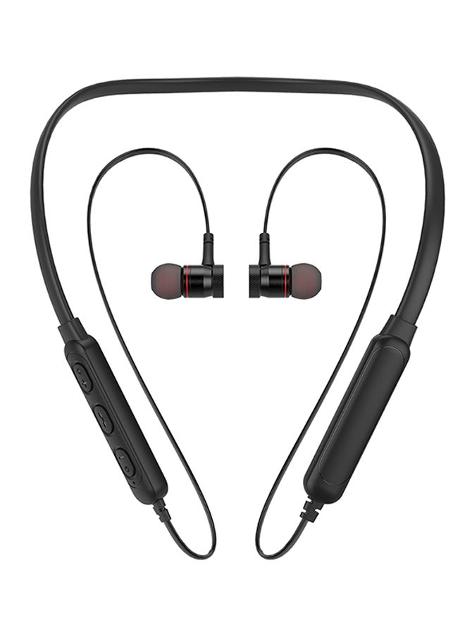 Awei Wireless Over-Neck Earphone Black - Image 3