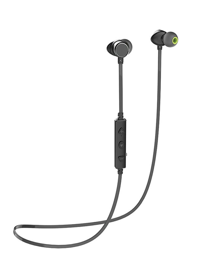 Awei Wireless Over-Neck Earphone Black - Image 2