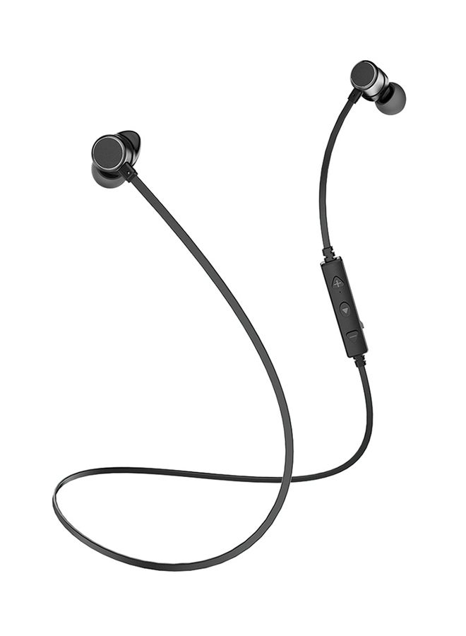 Awei Wireless Over-Neck Earphone Black - Image 1