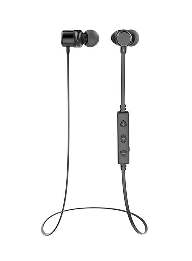 Awei Wireless Over-Neck Earphone Black - Image 3