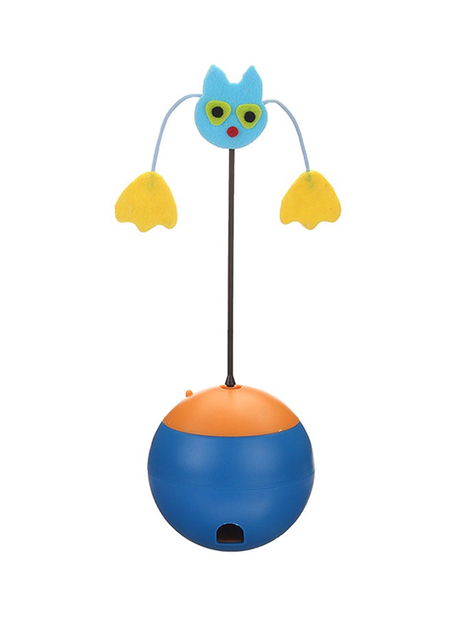 Tumbler Ball Cat Toy Blue/Orange/Yellow - Image 1