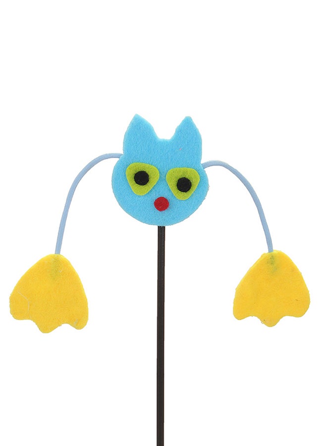 Tumbler Ball Cat Toy Blue/Orange/Yellow - Image 3