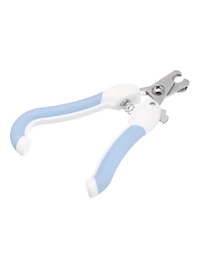 مجموعة تقليم أظافر الحيوانات الأليفة مكونة من مقص أظافر ومبرد أزرق / فضي - Image 2