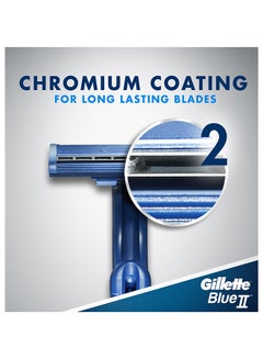 Gillette Blue II Shaving Blades for Men, 5 Pcs  - Image 3