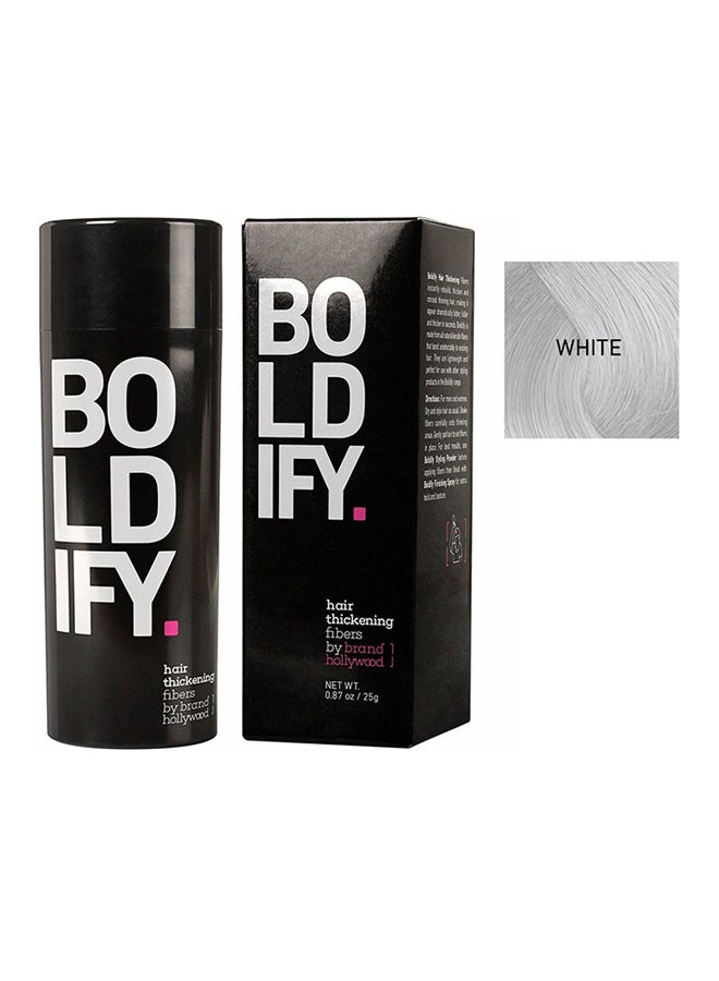 Hair Thickening Fibers White 25grams