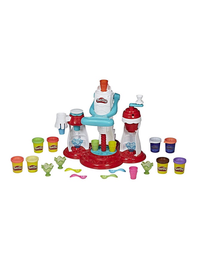 Play-Doh - Play-Doh Kitchen Creations Swirl Ice Cream Maker Dough Set - Image 1