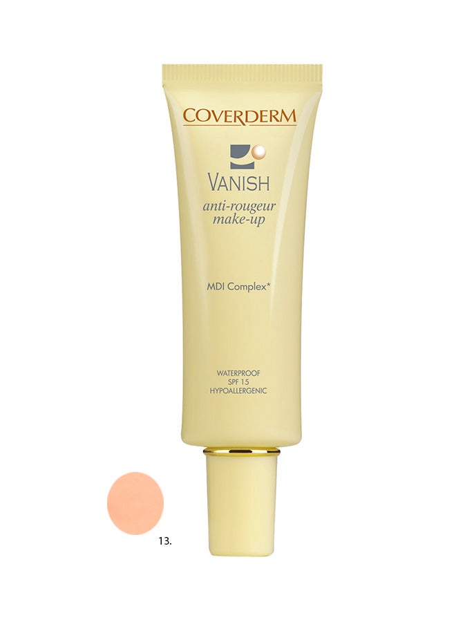 COVERDERM - Vanish Anti-Rougeur Make-Up SPF 15 Shade-13 - Image 1