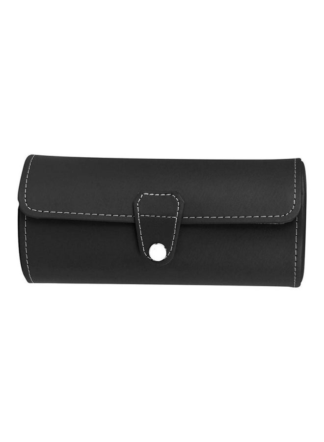 Sanda unisex 3-Slot PU Leather Watch box QJ1533B - Image 1