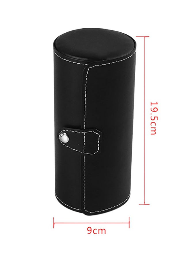 Sanda unisex 3-Slot PU Leather Watch box QJ1533B - Image 2