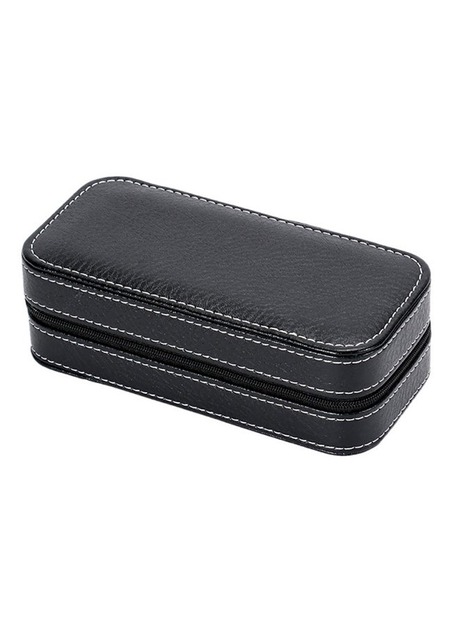 Sanda - 2-Grid PU Leather Watch Box QJ1535B2 - Image 1