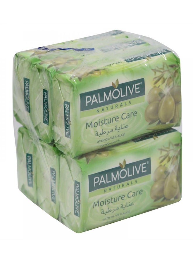 Palmolive Naturals Moisture Smooth Soap Aloe And Olive Extracts 6 x 120grams 