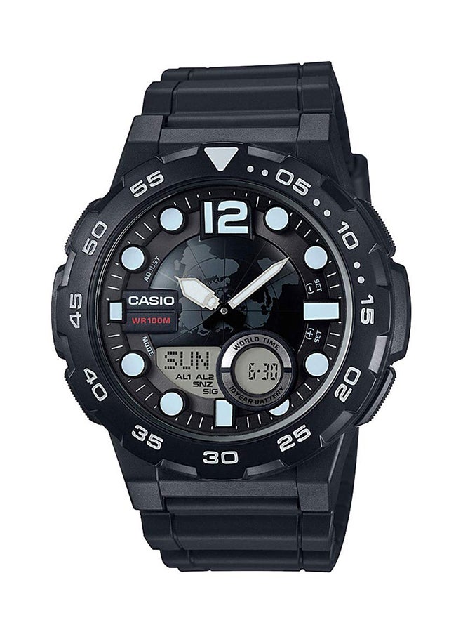 كاسيو ساعة يد كاجوال بعقارب طراز AEQ-100W-1B للرجال - Image 1