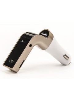 CARG7 Bluetooth FM Transmitter Car Kit With USB Cable  - Image 3