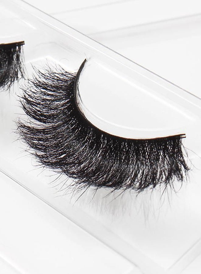 رموش اصطناعية يدوية الصنع ثلاثية الأبعاد B1 أسود - Image 4