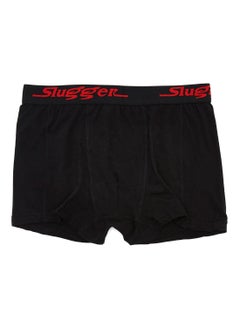 سلاجر شورت داخلي بخصر منخفض أسود  - Image 1