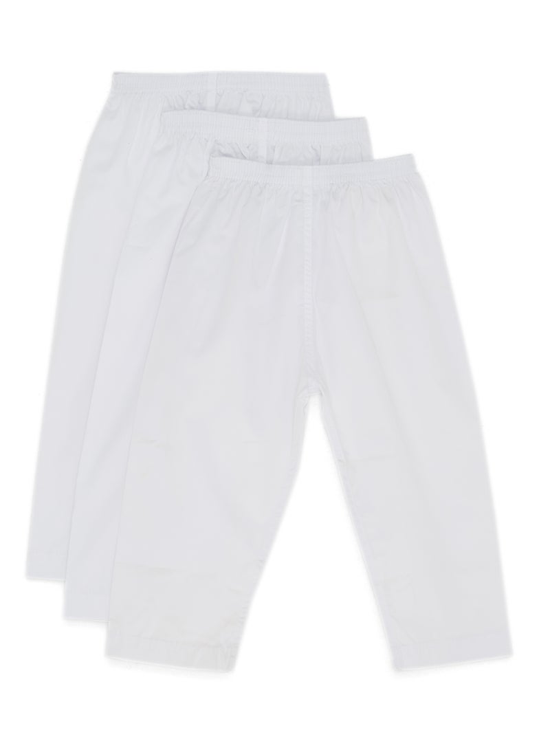 SLUGGER 3-Piece Long Sarwal Pants White  - Image 2