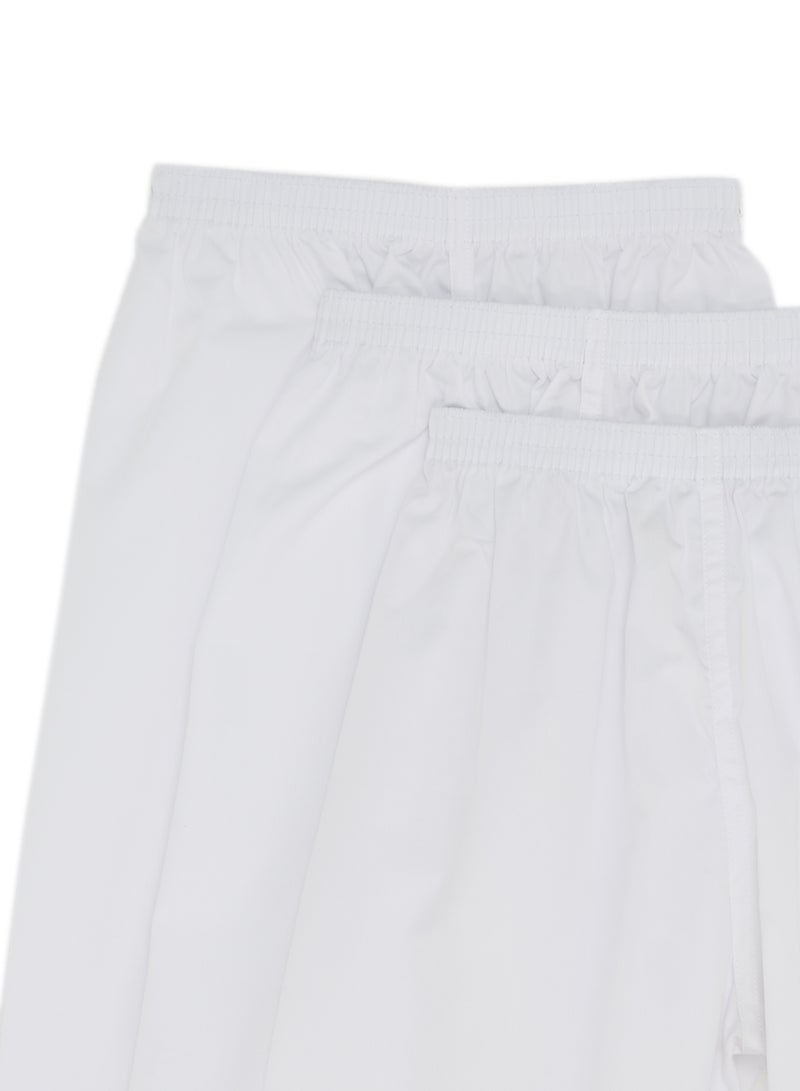 SLUGGER 3-Piece Long Sarwal Pants White  - Image 3
