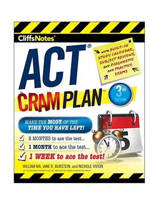 Cliffsnotes ACT Cram Plan paperback english - 21-Mar-17
