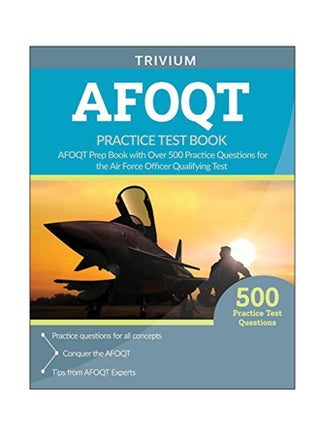AFOQT Practice Test Book: Afoqt Prep Book with Over 500 Practice Questions paperback english - 19-Jun-17 - v1544425201/N19723392A_1