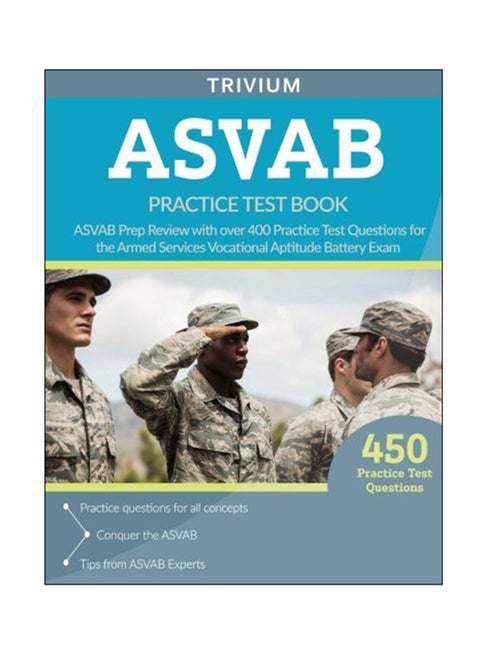 ASVAB Practice Test Book paperback english - 6/5/2017
