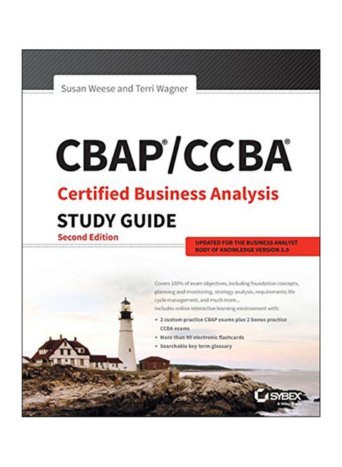 CBAP/CCBA Certified Business Analysis Study Guide Paperback English by Susan A. Weese - 4-Jan-17