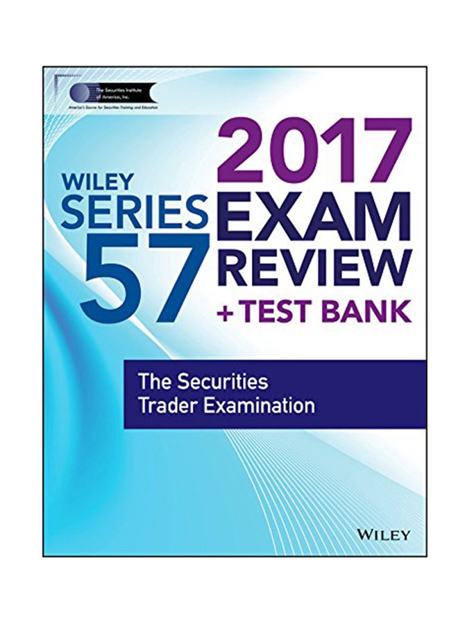 null - Wiley FINRA Series 57 Exam Review 2017: The Securities Trader Examination paperback english - 23-Mar-17 - Image 1