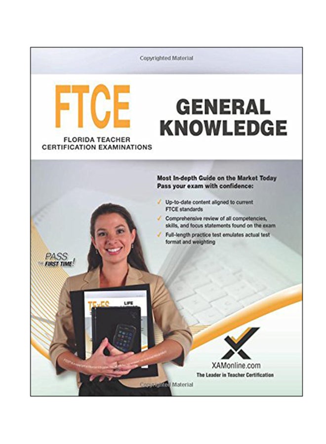 2017 FTCE General Knowledge (082) paperback english - 21-May-17