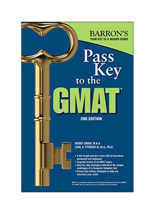 Pass Key To The GMAT Paperback English by Bobby Umar - 1-Feb-17 - v1544425220/N19723498A_1
