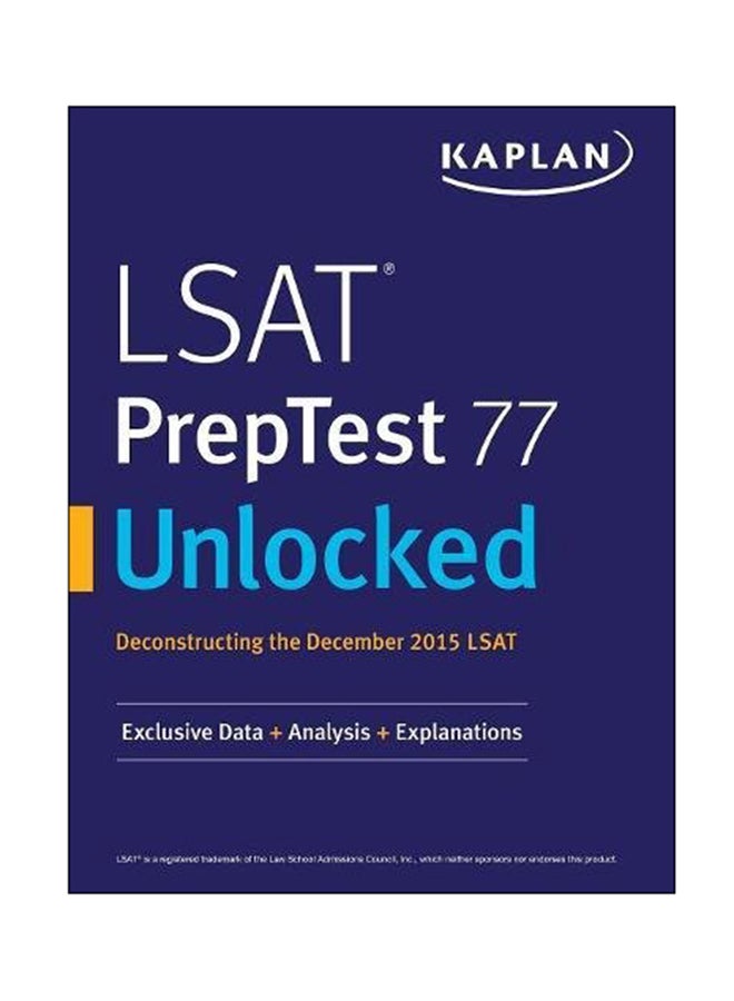 LSAT Preptest 77 Unlocked paperback english - May 12, 2017 