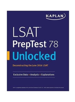 LSAT Preptest 78 Unlocked paperback english - May 12, 2017 
