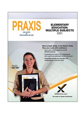 2017 Praxis Elementary Education: Multiple Subjects (5001) paperback english - December 29, 2017 - v1544425237/N19723593A_1
