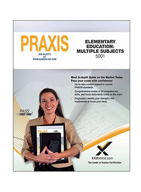 2017 Praxis Elementary Education: Multiple Subjects (5001) paperback english - December 29, 2017