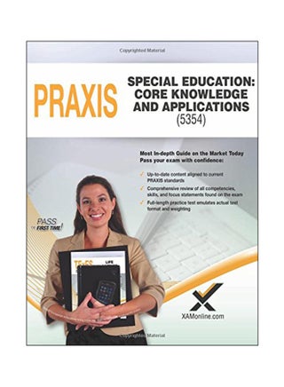 2017 Praxis Special Education: Core Knowledge And Applications (5354) paperback english - March 31, 2017 - v1544425237/N19723596A_1