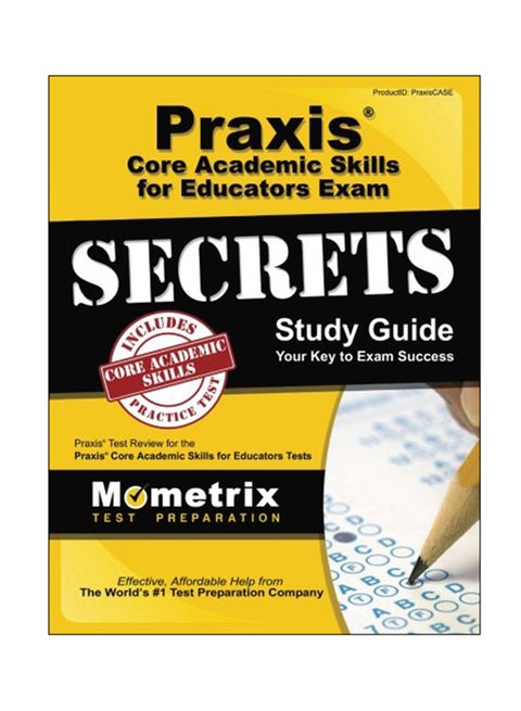 Praxis Core Academic Skills For Educators Exam Secrets Study Guide paperback english - April 12, 2017