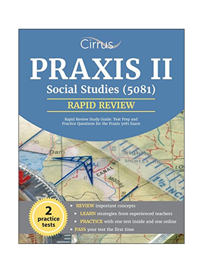 Praxis II Social Studies (5081) Rapid Review Study Guide paperback english - June 27, 2017 