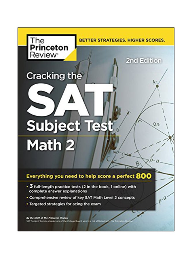 Cracking The SAT Math 2 Subject Test Paperback English - January 8, 2018 