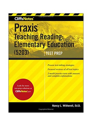 Praxis Teaching Reading: Elementary Education (5203) Test Prep Paperback English by Nancy L Witherell - 11-Jul-17 - v1544425251/N19723674A_1