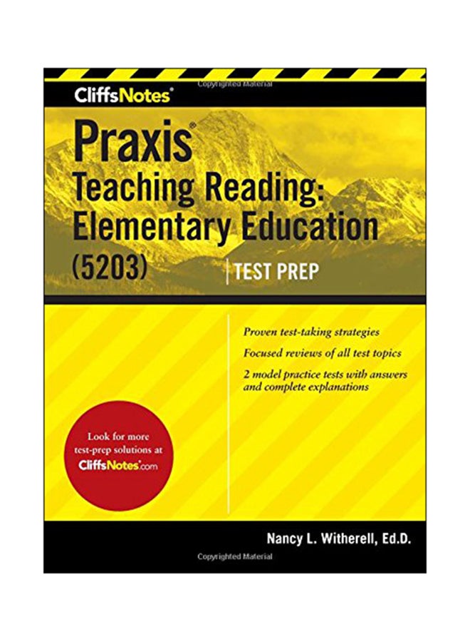 Praxis Teaching Reading: Elementary Education (5203) Test Prep Paperback English by Nancy L Witherell - 11-Jul-17