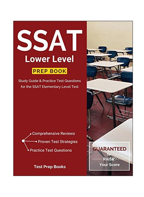 SSAT Lower Level Prep Book: Study Guide And Practice Test Questions For The SSAT Elementary Level Test paperback english - 14-Apr-17