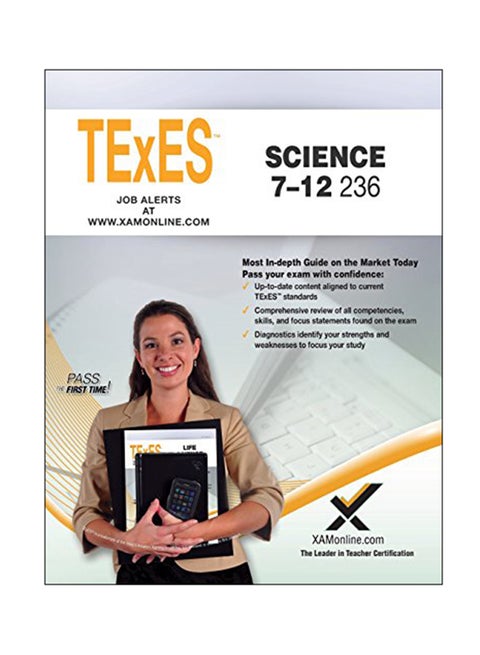 TExES: Science 7-12 (236) paperback english - 30-Aug-17